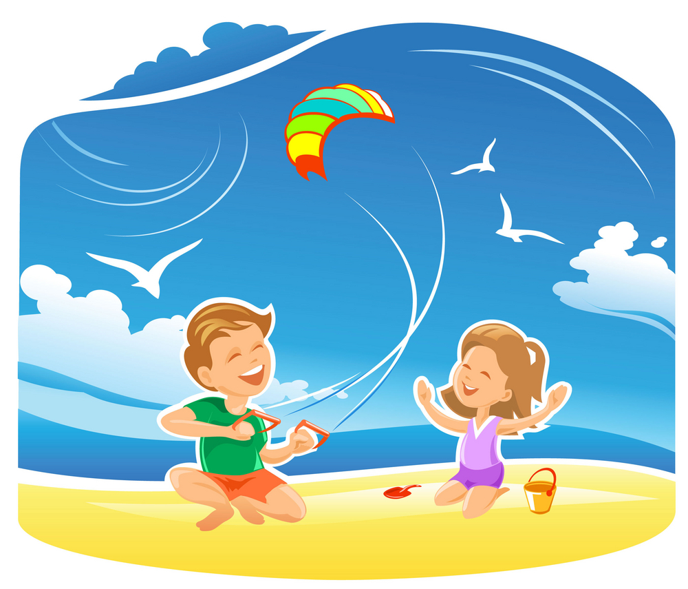 Outdoor Sports Fun Cartoon Owl Flying Single Line Kite Kids Children Toy New