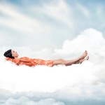 girl on a cloud